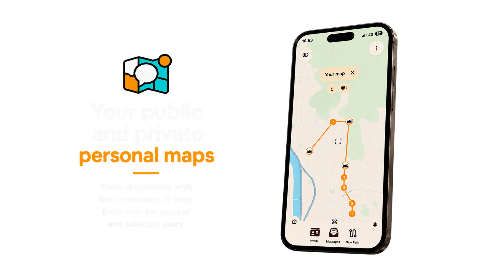 Your public and private personal maps