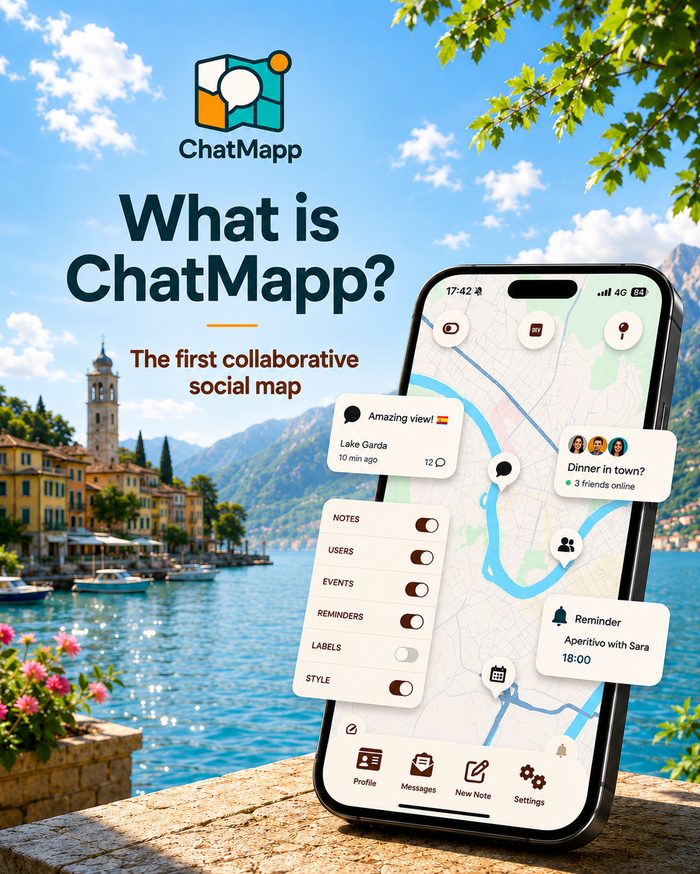 ChatMapp app overview